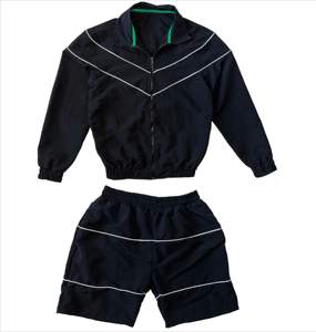 Ensembles de vestes et shorts coupe-vent zippés à séchage rapide imperméables de haute qualité pour hommes avec logo personnalisé pour l'hiver - Product Image 4