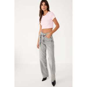 Blusa de Manga Corta con Adornos - Product Image 4