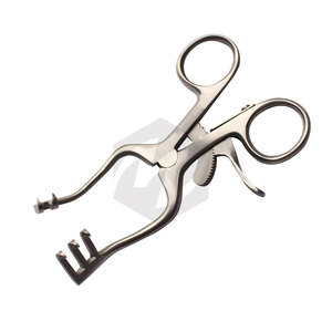 WEITLANER Retractor Autoretención 130mm 5,18 "Quirúrgico 3x2 Puntas Semi Afiladas Puntas Veterinaria Cirugía Humana Instrumentos Médicos - Product Image 3