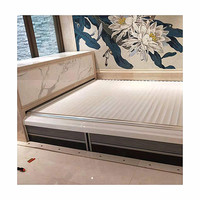 Couverture de piscine électrique en alliage d'aluminium pour l'isolation et la protection contre la poussière, protégeant les enfants, couverture de piscine rigide