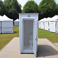 Panneaux sandwich WC minimalistes en fibre de verre polyester écologiques Premium Safter Marine White 130x130x230cm pour usage extérieur