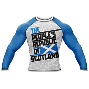 Meilleures ventes 2025, dernière conception de rashguard pour hommes, prix d'usine, produit en vente chaude, rashguards personnalisés - Product Image 1