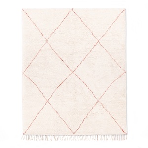 Alfombra de Lana de Nueva Zelanda de Pelo Largo, Tejida a Mano en Marruecos, para Interiores de Lujo, Última Tendencia - Product Image 2