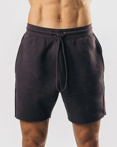 High Quality Custom Stylish New Spandex Fabric <b>Black</b> Knitted Men's Sports Shorts - Product Image 2