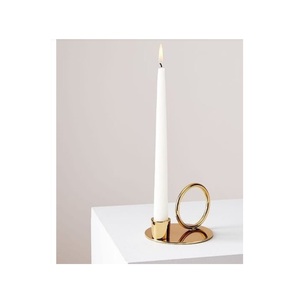 Candelabro Moderno de Latón Chapado en Oro, Personalizable, Decoración de Mesa de Boda de Lujo, Decoración del Hogar Hecha a Mano, Gran Calidad - Product Image 3