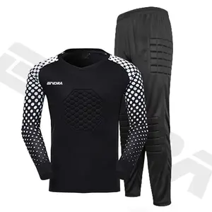 运动服定制设计升华俱乐部足球比赛套装成人男子练习足球衫守门员制服