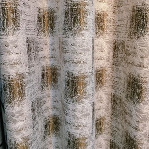 Lote de <span class=keywords><strong>stock</strong></span> de tela de lino para cortinas, cortina de tela Jacquard, tela de cortinas y materiales para usos versátiles - Product Image 5