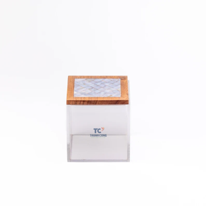 Bandeja de pañuelos con perlas hechas a mano, caja de té - Product Image 6