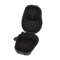 Étui pour écouteurs Bose imperméable personnalisé en noir pour écouteurs Étui rigide en EVA à fermeture éclair ronde Étui pour écouteurs