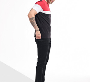 Camisetas Hip-Hop de alta calidad para hombres Camisetas sueltas de manga corta de algodón para hombres - Product Image 4