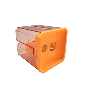 SHIRLEY YA <span class=keywords><strong>Taille</strong></span>-<span class=keywords><strong>crayon</strong></span> manuel en plastique à double trou, design créatif et simple, style Kawaii, pour papeterie - Product Image 4