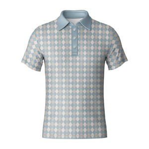 Polo de Golf de Secado Rápido para Hombre, Poliéster y Elastano, Transpirable, Rendimiento Atlético, OEM, Fábrica de Vietnam - Product Image 4