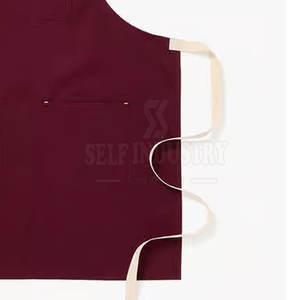 Delantales de trabajo de algodón transpirable al por mayor delantales de trabajo recién llegados ligeros y cómodos - Product Image 6