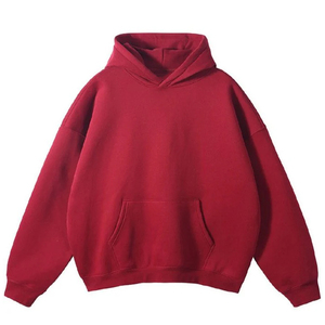 เสื้อฮู้ดสวมหัวสำหรับผู้ชายโอเวอร์ไซส์ผ้าคอตตอนมีฮู้ดสไตล์สตรีทแวร์ผ้าหนาสำหรับ100% ออกแบบโลโก้ได้ตามต้องการ - Product Image 2