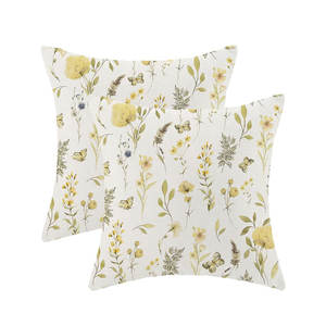 Housses de coussin de luxe 100% coton doux au toucher lavable à la main avec logo personnalisé unique pour une décoration élégante de la maison - Product Image 2