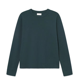 Suéter de manga larga de gran tamaño de manga larga Premium para hombres para todas las estaciones 100% algodón suave de secado rápido con logotipo personalizado - Product Image 1