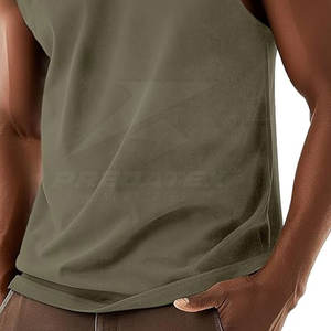 Camisas sin mangas cómodas de MATERIAL PERSONALIZADO, ropa ajustada, camisas sin mangas - Product Image 5