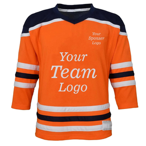Uniforme de Hockey sobre Hielo OEM |   Conjunto de Pantalones y Camiseta de Hockey sobre Hielo con Diseño Personalizado por Sublimación Completa, 100% Poliéster Antibacteriano - Product Image 1