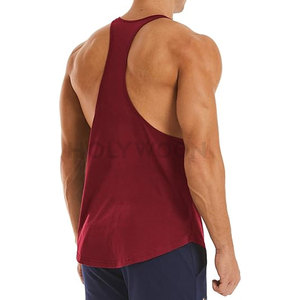 Débardeurs sportifs pour hommes, légers, respirants, à séchage rapide, en tissu coton/polyester, conçus pour l'entraînement - Product Image 2