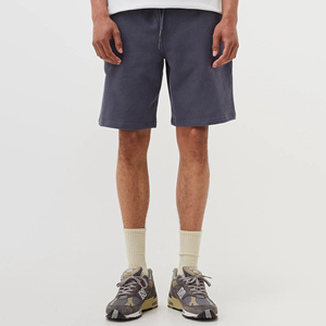Conjunto de Pantalones Cortos Deportivos para Hombre 2026, Algodón de Alta Calidad, Tallas XS-6XL, Logotipo Personalizado, Pantalones Cortos Casuales con Bolsillos, Diseño de Malla Sólida, Top de Mezclilla - Product Image 5