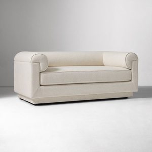 Juego de sofás seccionales de tela extensible modular para salas de estar y dormitorios de villas con elegantes patas de madera - Product Image 1