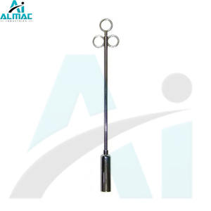 ALMAC-Pistolet à bélier standard en acier inoxydable de qualité supérieure et manuel, caractéristiques réglables pour une administration fluide et fiable des capsules bolus - Product Image 1