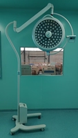 Lampe d'opération LED sans ombre pour vétérinaires, 160000LUX, lampe d'examen mobile pour clinique vétérinaire, hôpital pour animaux, chirurgie vétérinaire