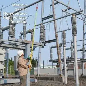 Metravi 277HP Détecteur haute tension sans contact Testeur de tension AC sûr et précis pour les équipements et circuits électriques - Product Image 6