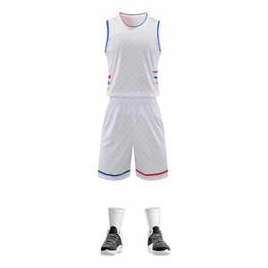 Maillots de basket-ball pour hommes, enfants et jeunes personnalisés maillot de basket-ball vierge en maille réversible imprimé uniforme de basket-ball personnalisé - Product Image 6