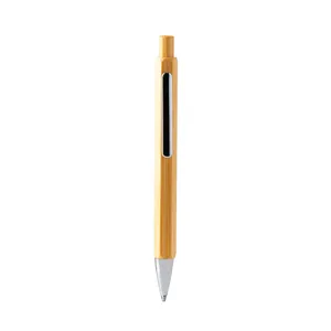 Penna a Sfera in Bambù Personalizzata Glip, Gadget Promozionale - Product Image 1