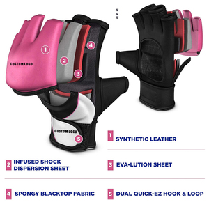 Guantes de MMA para Grappling, Artes Marciales, Entrenamiento de Boxeo, Muay Thai, Protección de Manos - Product Image 2