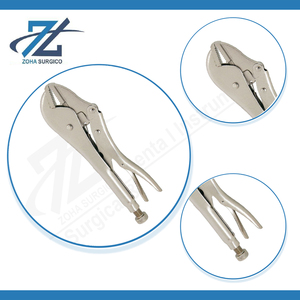 ประแจจับแบบมือหมุนคุณภาพสูง สแตนเลสสตีล 190 มม. เครื่องมือผ่าตัด ได้รับการรับรองมาตรฐาน CE สำหรับใช้ในโรงพยาบาล ประเทศปากีสถาน - Product Image 4