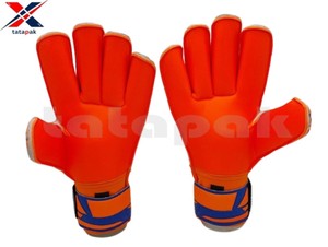 High Quality Customized Leather Outdoor Goalkeeper Gloves Unisex Adult Waterproof Adjustable Wrist <b>Strap</b> Custom Logo and Design - Product Image 2