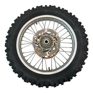 Nouvelle roue avant 182,5 avec pignon et disque pour KTM 525 EXC 2003, moyeu de roue arrière en alliage d'aluminium CNC, emballage en boîte - Product Image 2