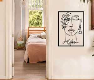 Art mural en métal aluminium moderne personnalisé de haute qualité, 25 décors, auto-adhésif, léger, design suspendu pour la décoration de la maison, Noël - Product Image 6