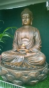 2025 Produit le plus vendu Statue de bouddha de lotus en fibre de verre du fabricant mondial avec fontaine prix raisonnable - Product Image 5