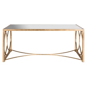 Table basse carrée en métal écologique, salon, hôtel, couleur dorée moderne, meubles de maison, prix de gros, fournisseur indien - Product Image 2