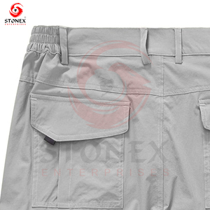 Pantalones cortos Cargo para hombre, ropa de calle, 6 bolsillos con logotipo personalizado, pantalones cortos Cargo para hombre - Product Image 6