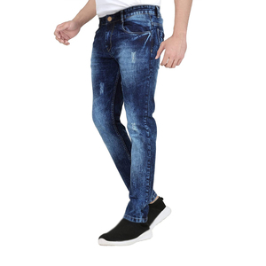 High Street Wear Mejor calidad Transpirable Recto Hombre Jean Pantalones Ropa deportiva al aire libre Hombres Denim Jeans Pantalones - Product Image 2