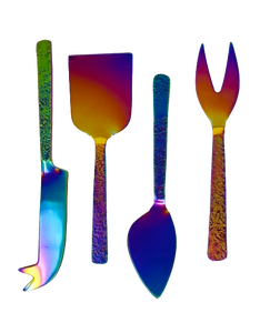 Juego de queso de metal arcoíris para uso en restaurantes y hoteles a bajo precio - Product Image 1
