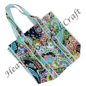 Sac à bandoulière bohème, sac fourre-tout fait à la main, sacs bohèmes faits à la main, sacs fourre-tout en gros, sacs fourre-tout indiens personnalisés, sacs fourre-tout en coton matelassé faits à la main - Product Image 4