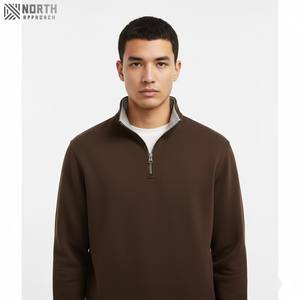 Calidad superior Oem Heavyweight Plain Logo Impreso 100% Algodón Oversize Custom Unisex Hoodies Hombres Sudaderas con capucha en blanco Sudadera de algodón - Product Image 1