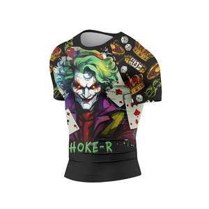 Custom Breathable <b>Long</b> MMA Private Label Compression Rash Guard Shirt UPF50 Protection Polyester/Nylon Silk Screen Printed 240g - Product Image 5