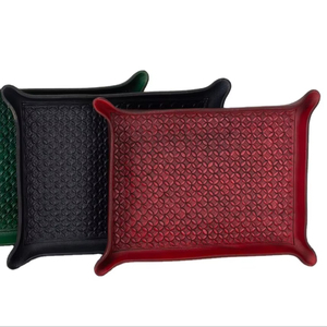 ถาดหนังสำหรับนำรถไปจอดด้วยมือเป็นอุปกรณ์จัดระเบียบแบบเรียบง่ายและทนทานสำหรับบ้านและสำนักงานของคุณ - Product Image 1