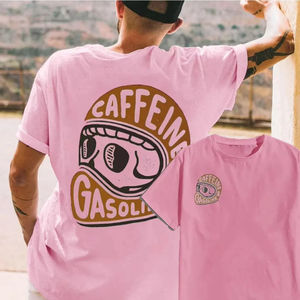 Camiseta de Algodón con Estampado Original 2025, Camiseta de Verano Informal para Hombre, Manga Corta, Cuello Redondo, Estilo Clásico - Product Image 4