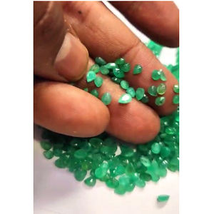 พลอยแซมเบียธรรมชาติ1210ชิ้นขนาด4x3 5x3 6x4 7x5มม. 220เหลี่ยมเพชรพลอยทรงหลวมคุณภาพสูงมี $เรา144 - Product Image 3