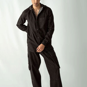 Camisa vaquera cómoda de Material duradero, ropa, camisa económica amigable, Camisa vaquera personalizada de alta calidad para hombre - Product Image 1