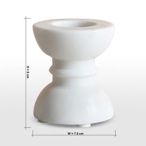 Candelero moderno minimalista, soporte votivo de pilar de mesa elegante, acento decorativo elegante para decoración del hogar - Product Image 4