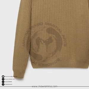Sweat-shirt surdimensionné pour homme en laine 100% Mawra avec logo brodé personnalisé, de luxe, de haute qualité, lourd, streetwear d'hiver, chaud - Product Image 5