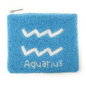 Monedero de cuentas con signo del zodiaco Sagitario, bolsa de cuentas hecha a mano, regalo de cumpleaños, cartera con cremallera, gran capacidad - Product Image 6